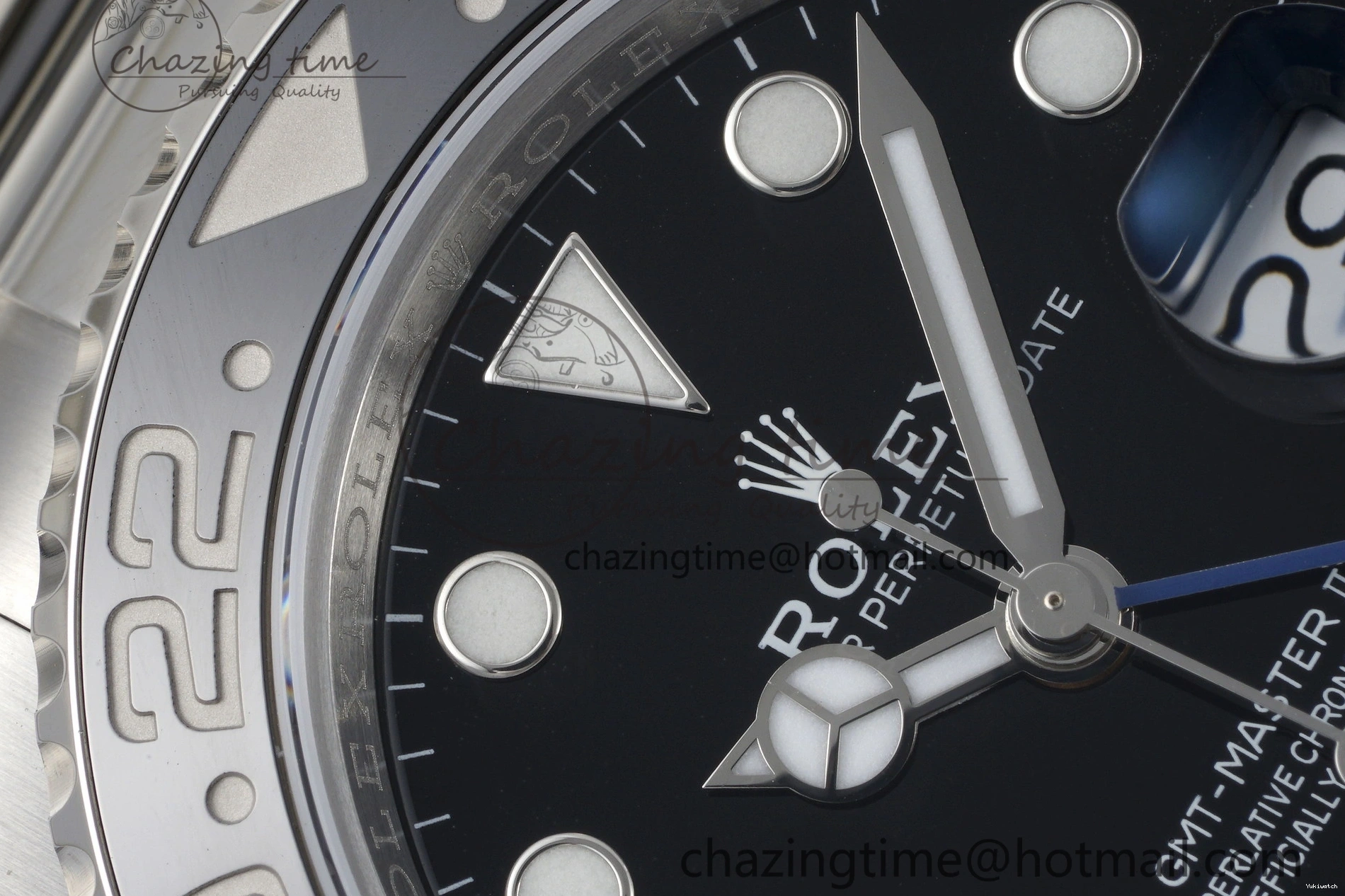 GMT KING 126710 CHS Edition K3285 SS Best 1:1 Oyster Master on II Factory 904L BLNR Bracelet 0402
